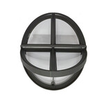 Stalen Klapraam Ovaal - Dubbel glas