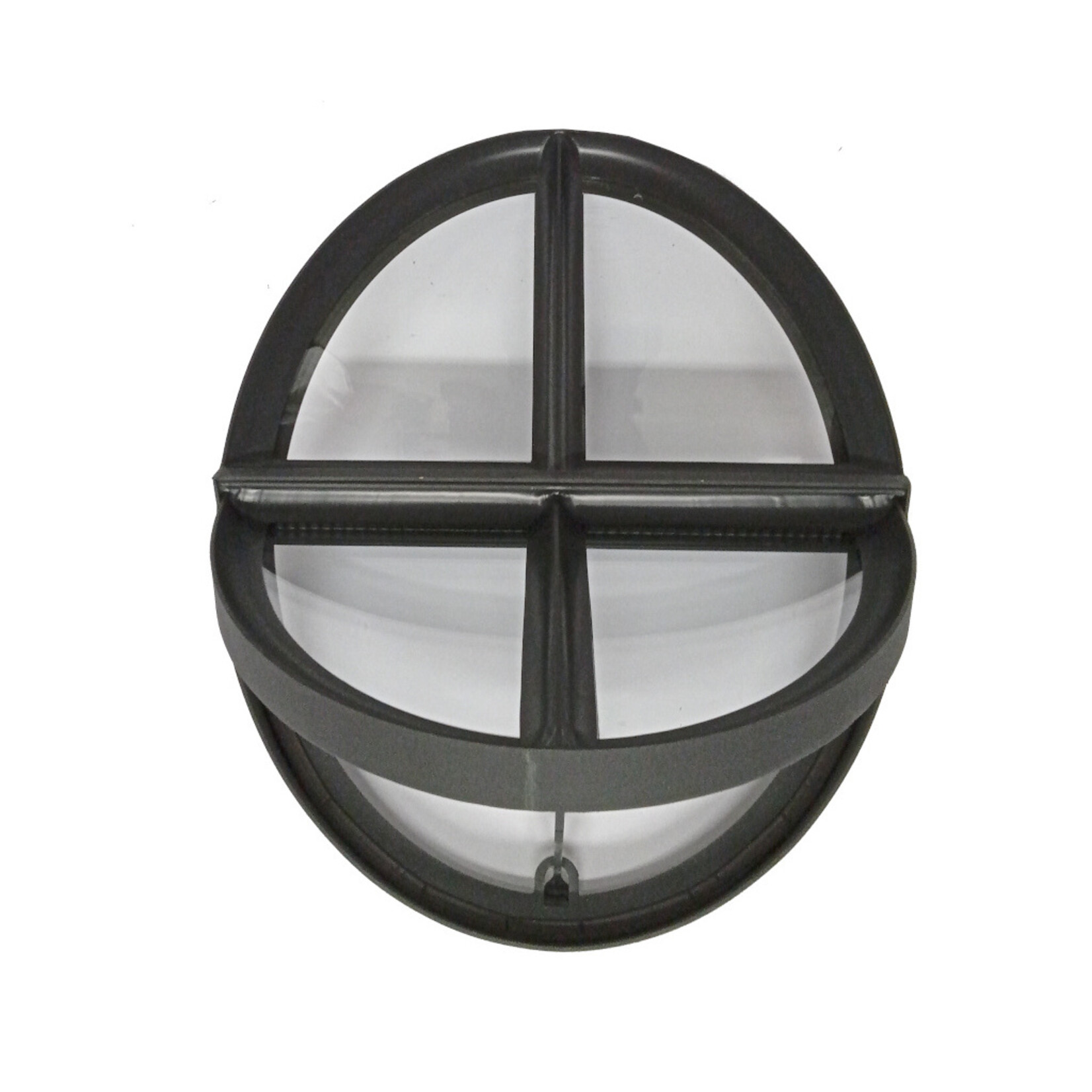 Stalen Klapraam Ovaal - Dubbel glas