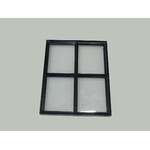 Stalen raam Rechthoek - Dubbel glas