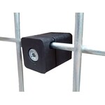 Gaasmat afstandshouder antraciet 20mm