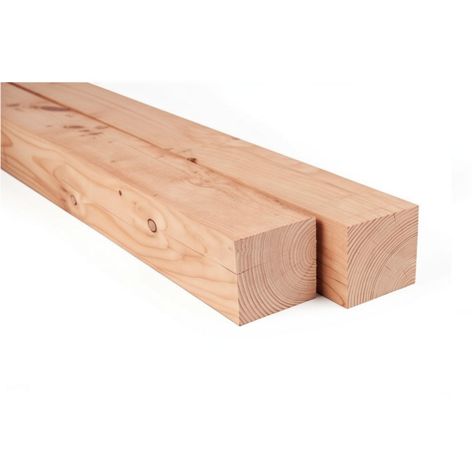 Douglas paal fijnbezaagd 120x120mm