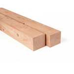 Douglas paal fijnbezaagd 150x150mm