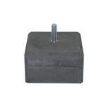 Betonpoer antraciet - 170x170mm Facet