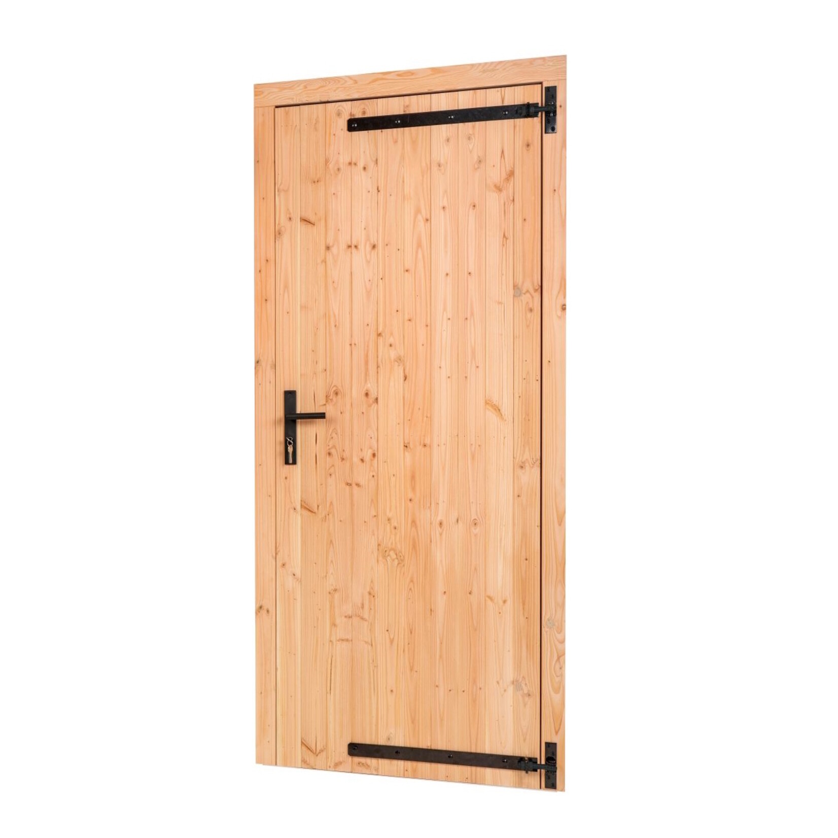 Douglas dichte deur 100x205cm - compleet