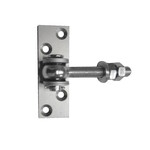 Luxe verstelbaar poortbeslag Verzinkt