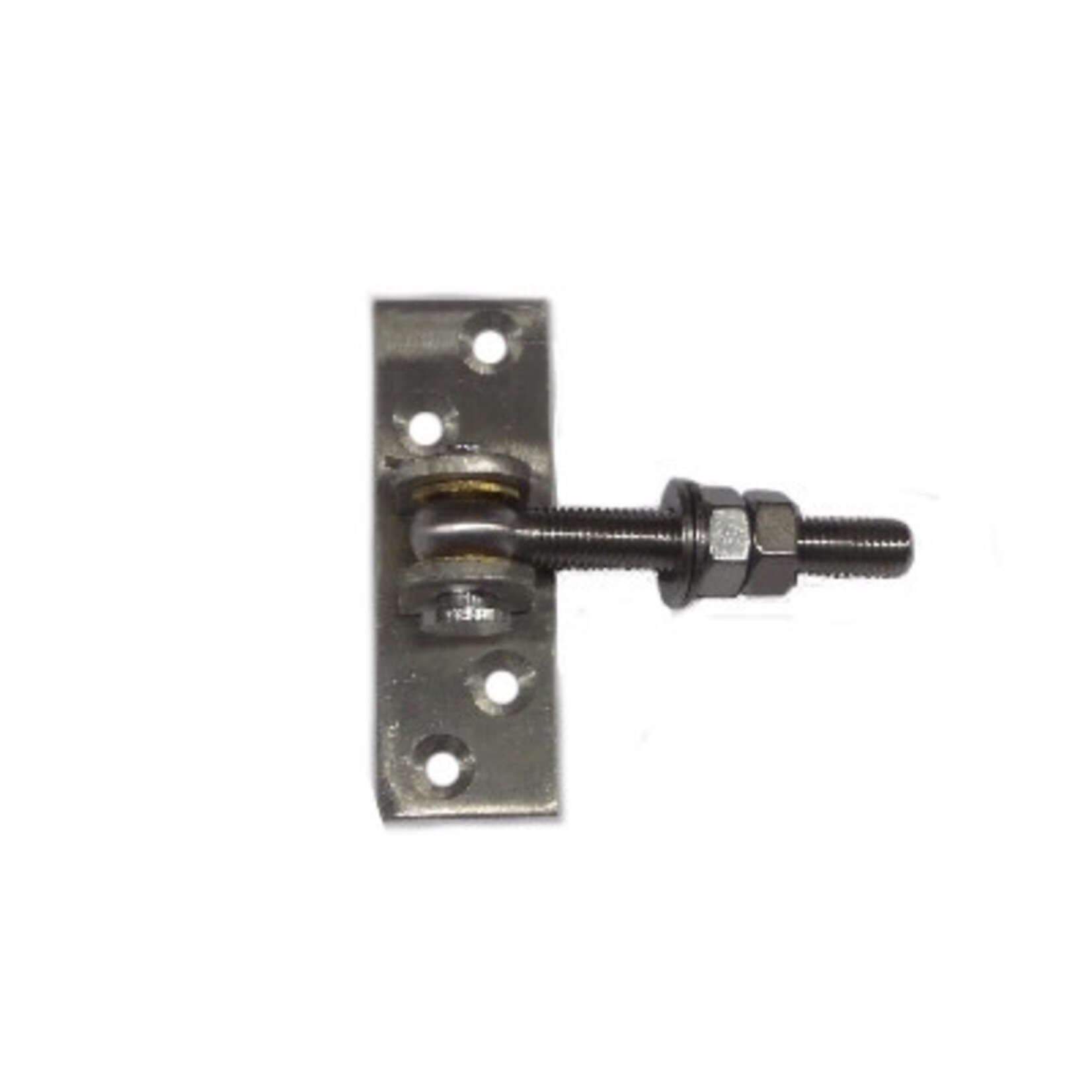 Luxe verstelbaar poortbeslag RVS