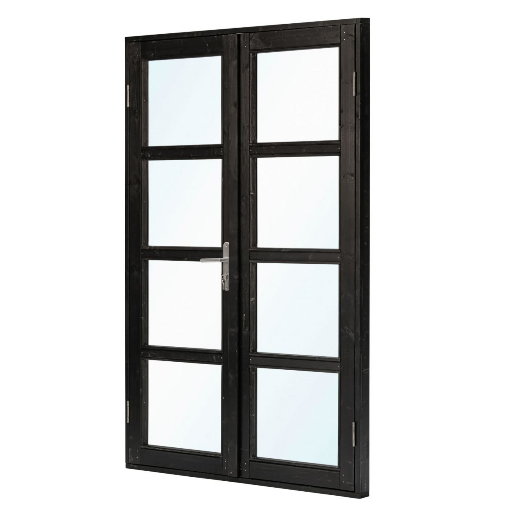 Steellook Dubbele deur 145x210cm - zwart