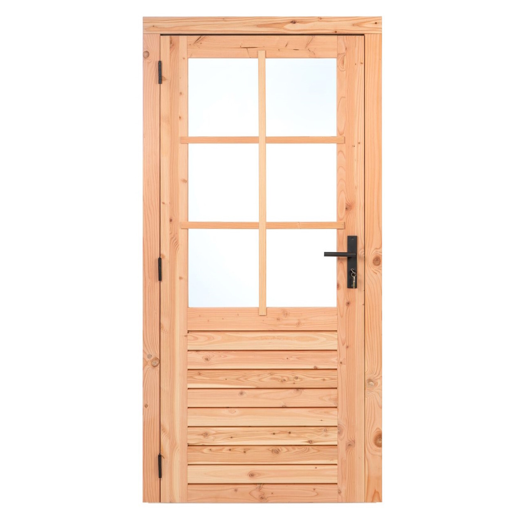 Douglas stapeldorpel deur met raam 100x205cm - compleet