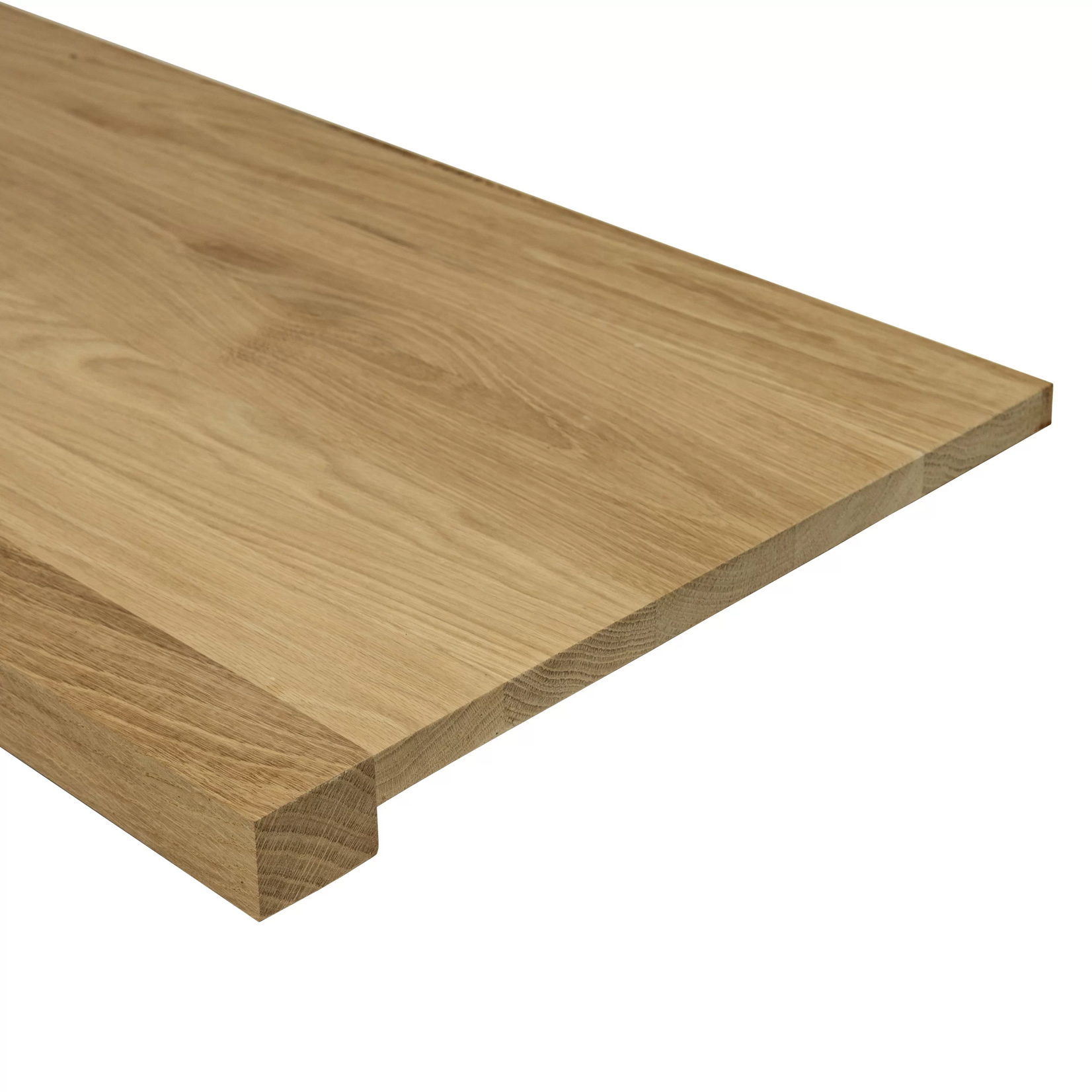 Eiken overzetvensterbank - haaks