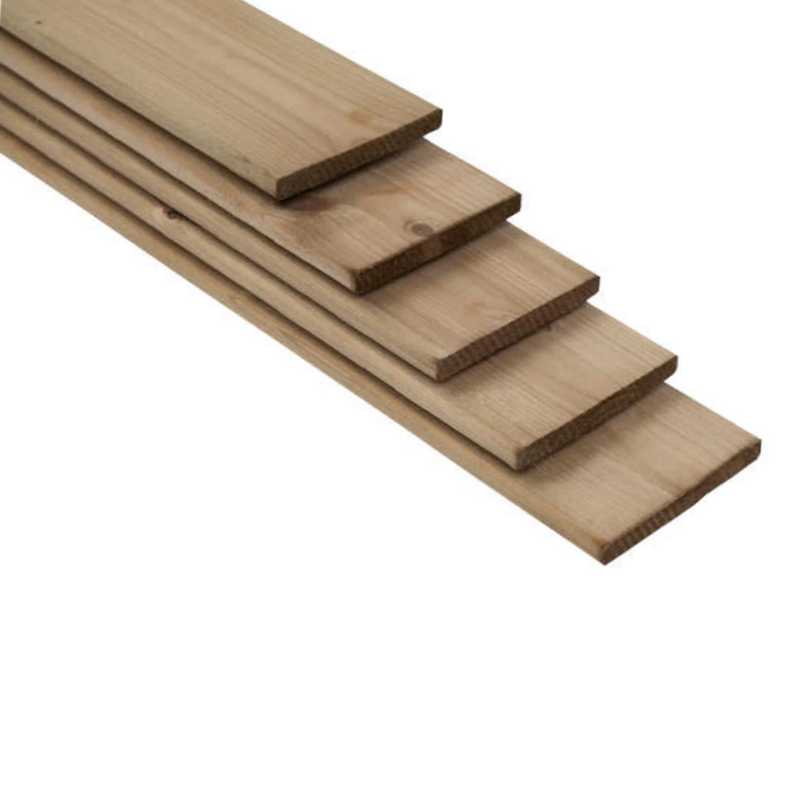 Geimpregneerde schuttingplank 16x140 mm