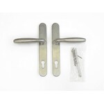 Deurschild en deurkruk RVS