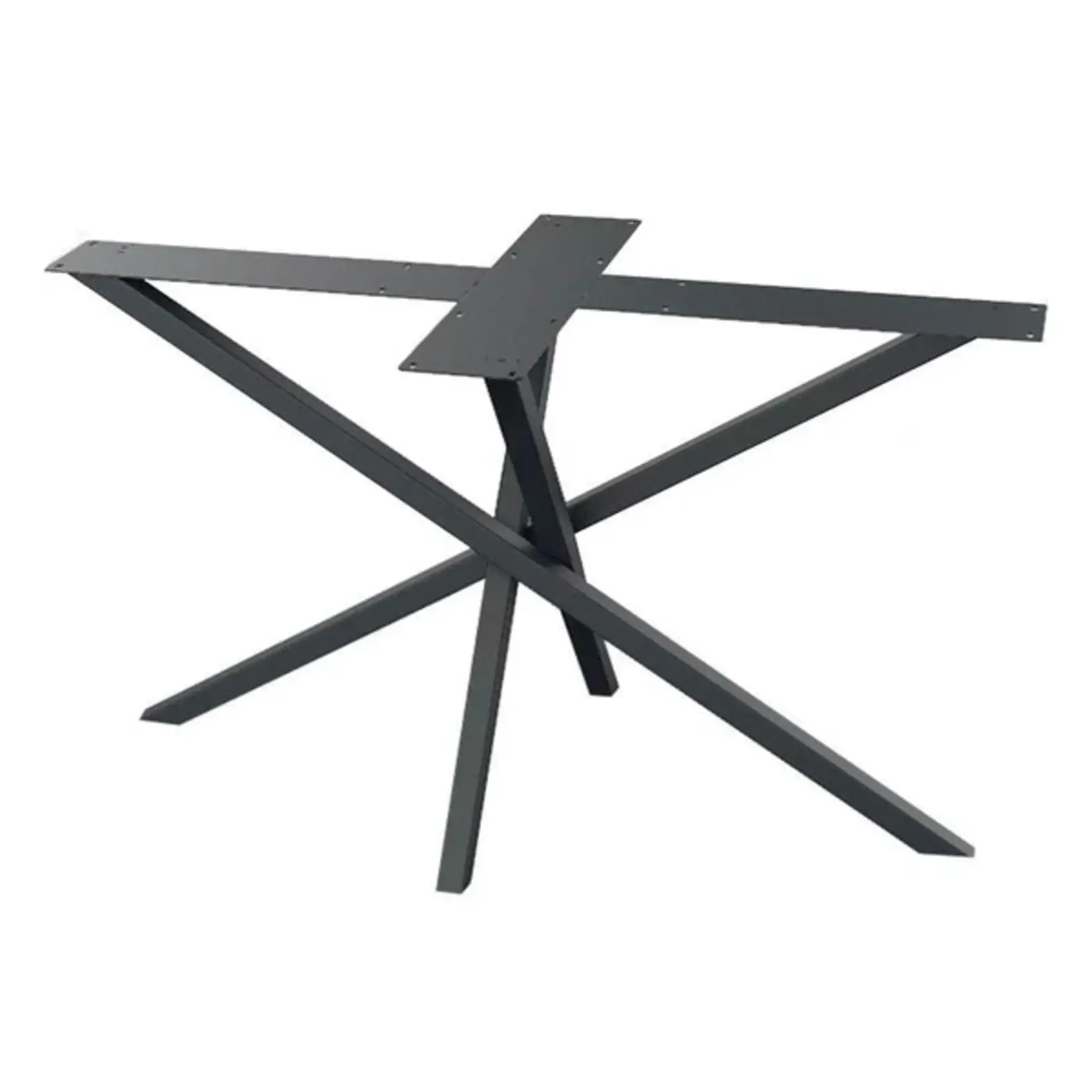 Stalen tafelonderstel Mikado 140x70x73