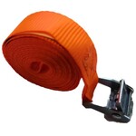 Spanband 25mm Geel 1m