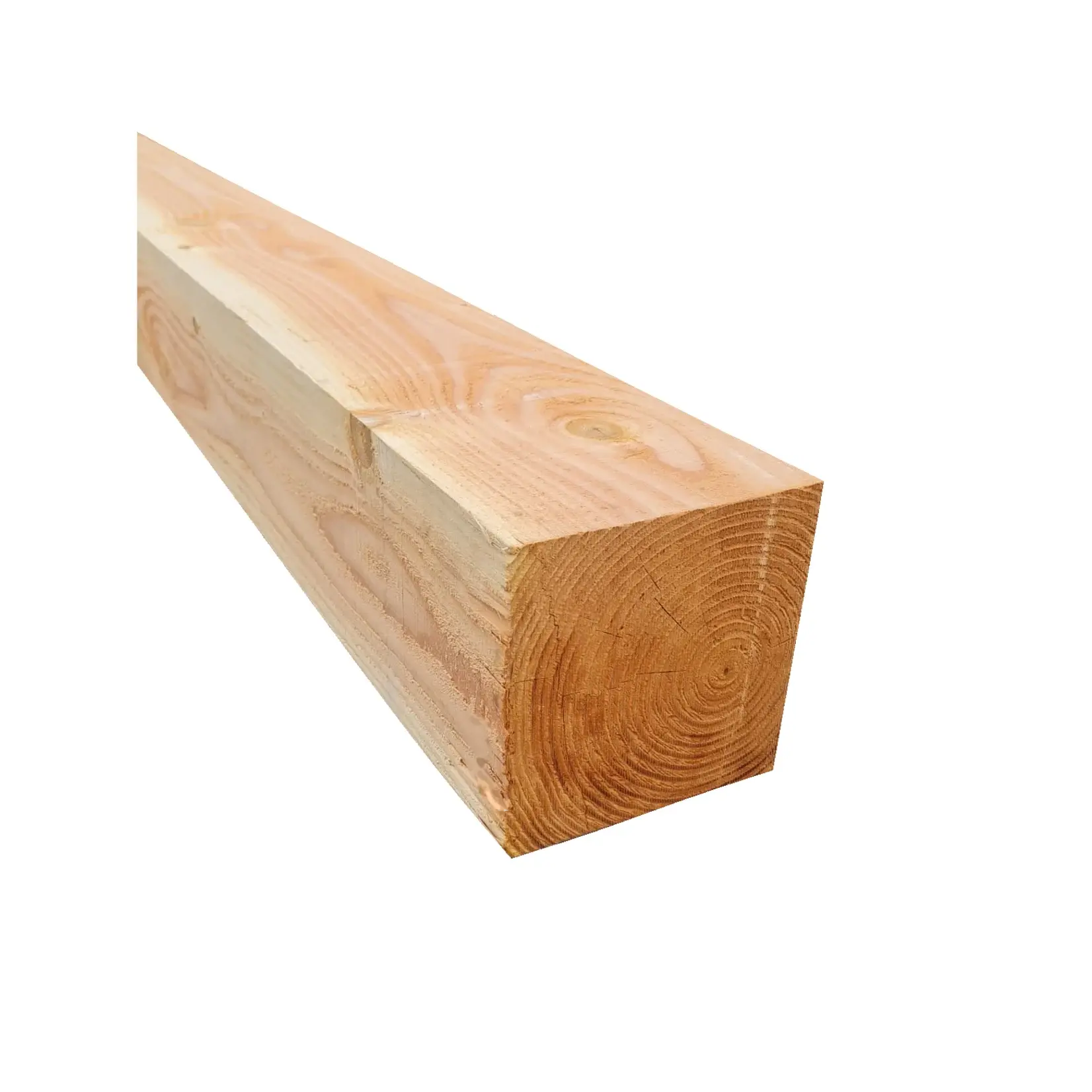 Douglas paal fijnbezaagd 150x150mm