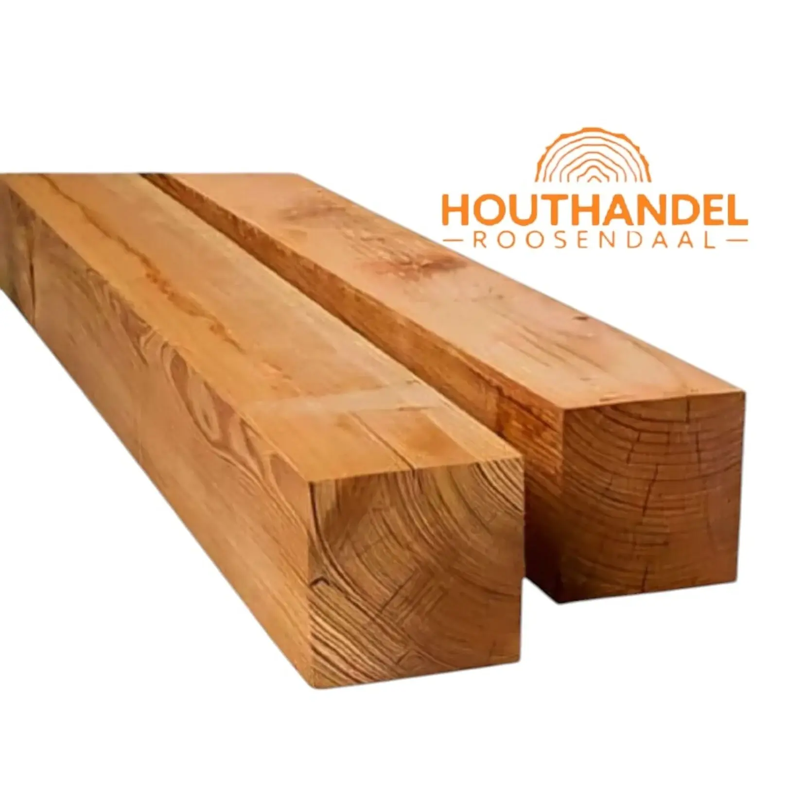Douglas paal fijnbezaagd 120x120mm