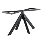 Stalen tafelonderstel - Ovale koker 180x78cm