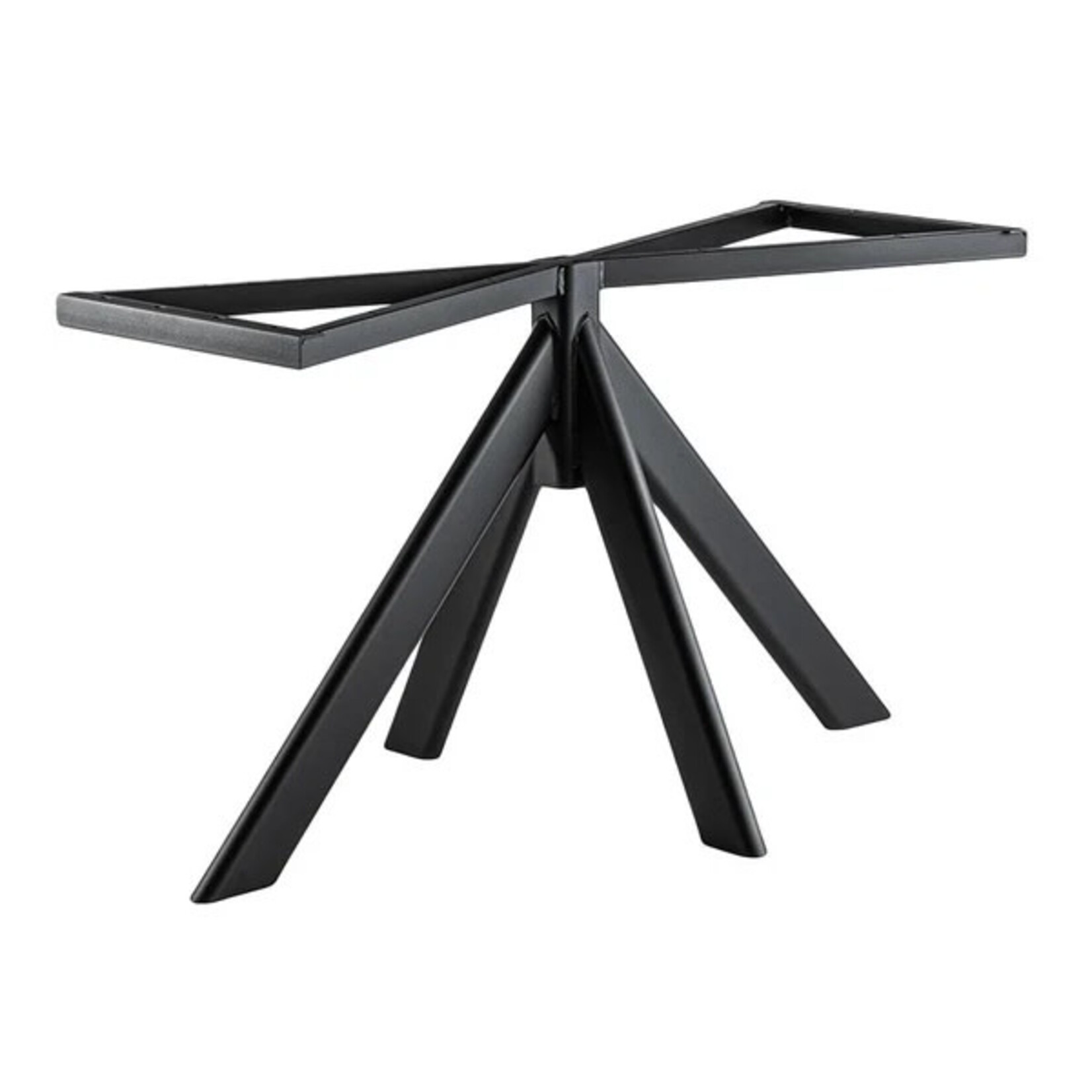 Stalen tafelonderstel - Ovale koker 180x78cm