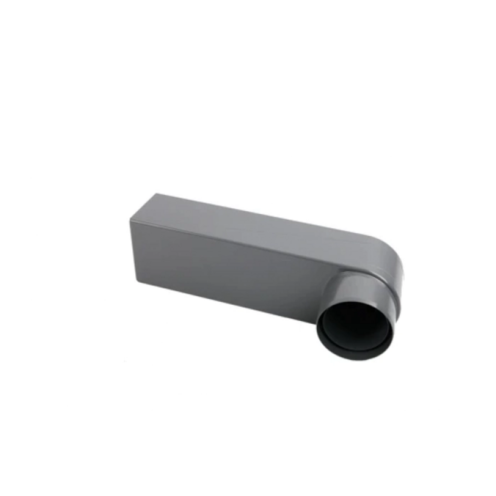 EPDM stadsuitloop 90˚ 60x80x300mm compleet
