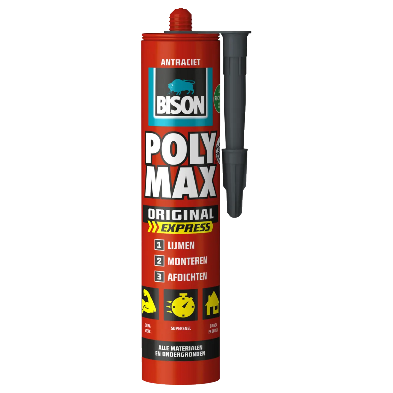 Bison Polymax Original Express antraciet 425 gram