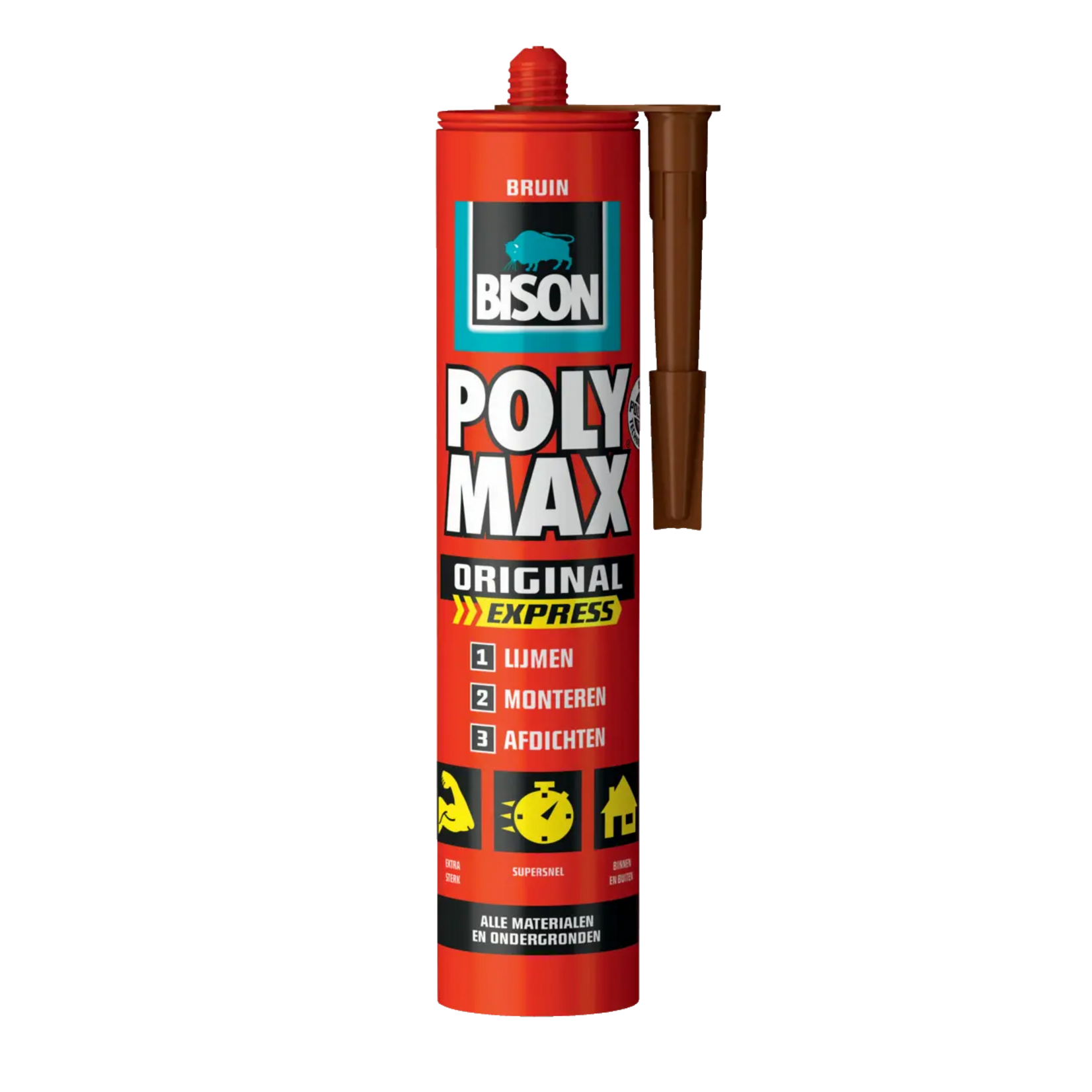 Bison Polymax Original Express bruin 425 gram