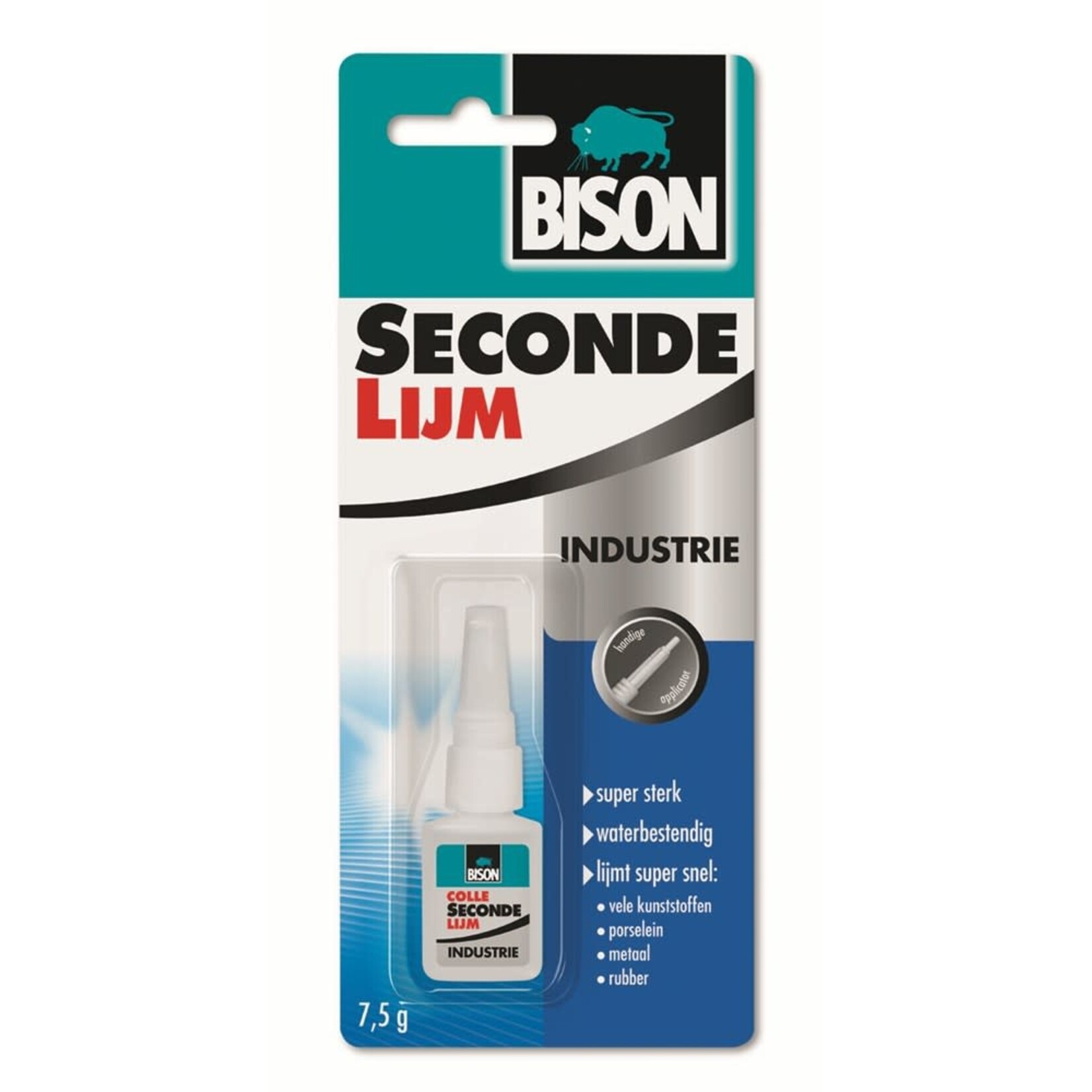 Bison Secondelijm Industrie 7.5 gram
