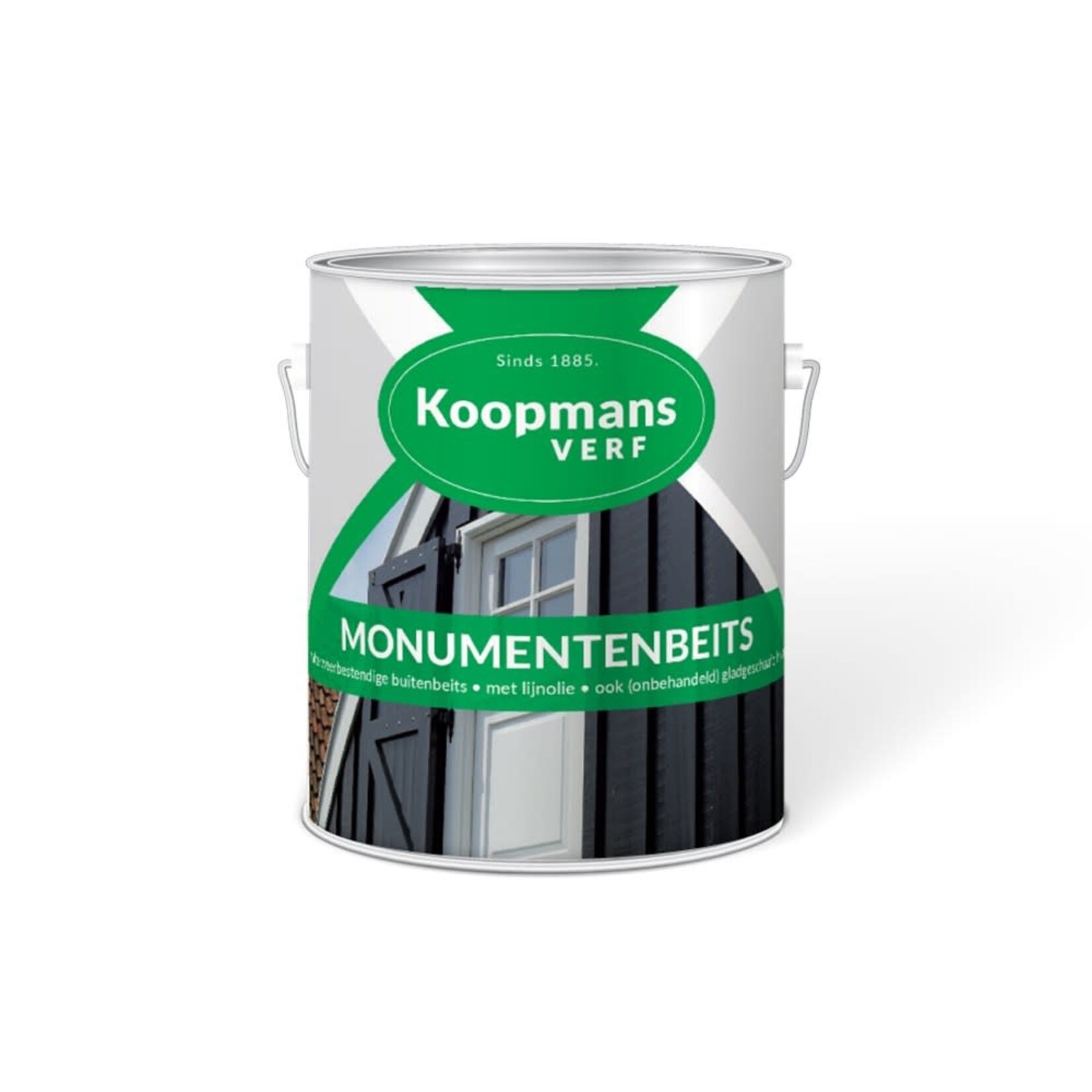Koopmans Monumentenbeits 2.5L - mat zwart