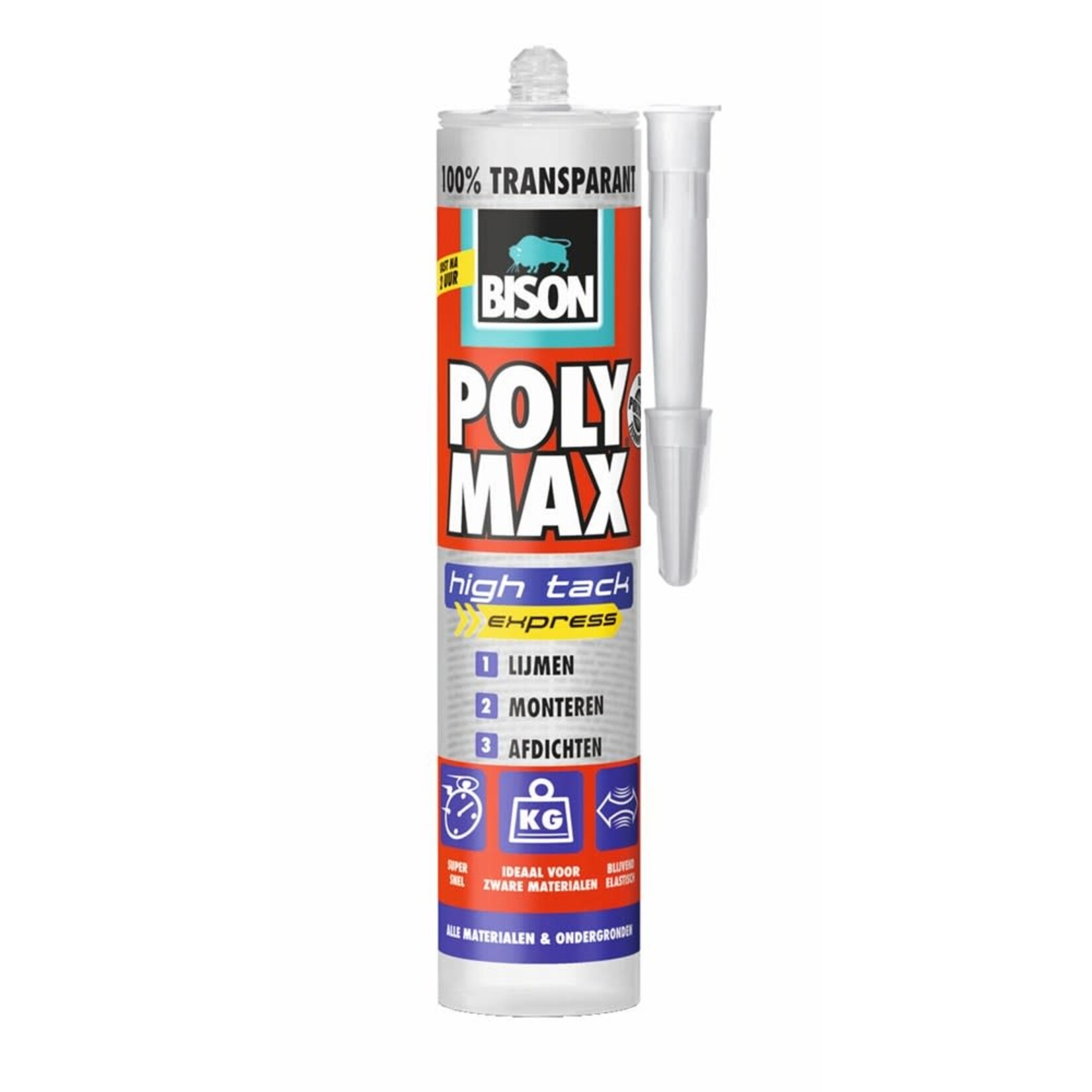 Bison Polymax High Tack Express  transparant