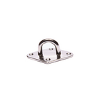 Oogplaat 80x50x35mm RVS