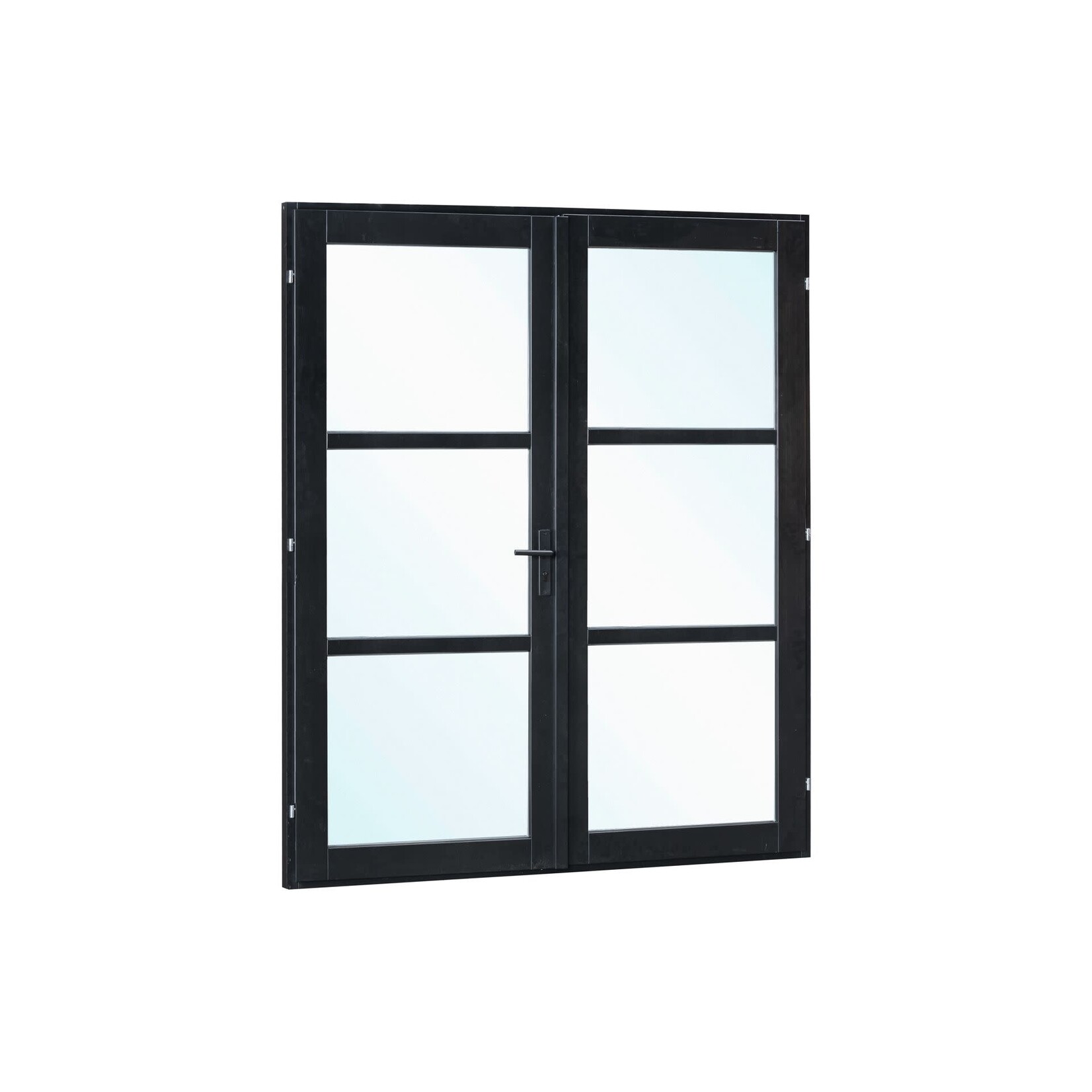 Steellook Dubbele deur 212x205cm zwart