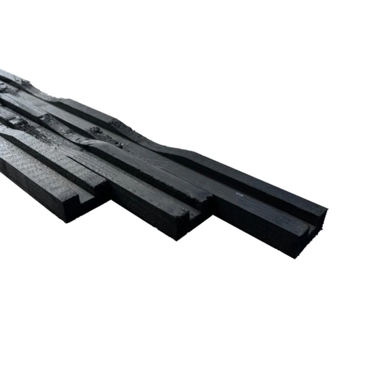 Ventilatielat zwart 5 meter