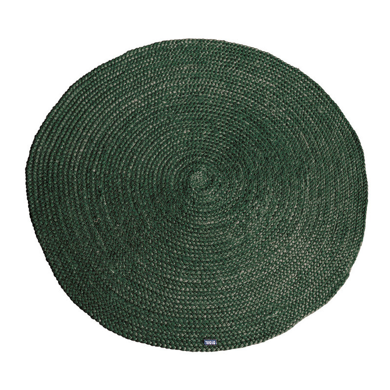 By Boo Teppich Jute Runder 120x120 Cm Grun Trendo Living