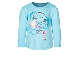 blue seven kids Shirt Blauw