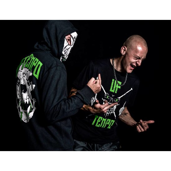 Uptempo Mask Hooded Zipper Damnation Uptempo Mask Hooded Zipper Damnation