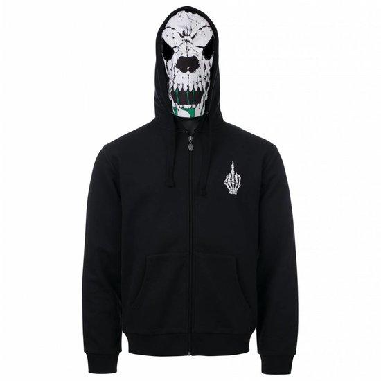 Uptempo Mask Hooded Zipper Damnation Uptempo Mask Hooded Zipper Damnation