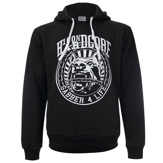 100% Hardcore Hooded Gabber 4 Life 100% Hardcore Hooded Gabber 4 Life