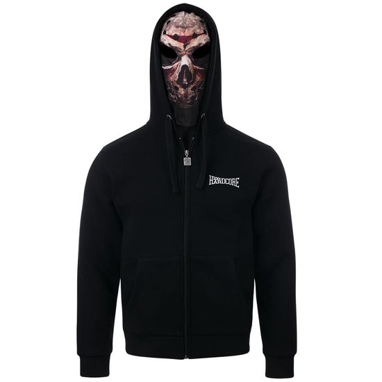 100% Hardcore Hooded Zipper Mask Massacre 100% Hardcore Hooded Zipper Mask Massacre