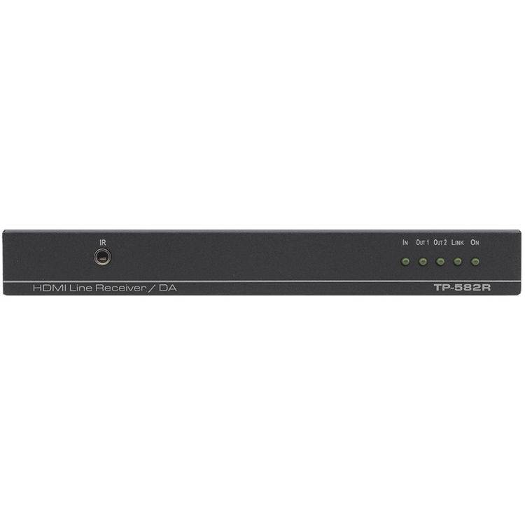 Kramer Kramer TP-582R 1:2 HDMI Plus Bidirectional RS−232, Ethernet & IR over HDBaseT Twisted Pair Receiver