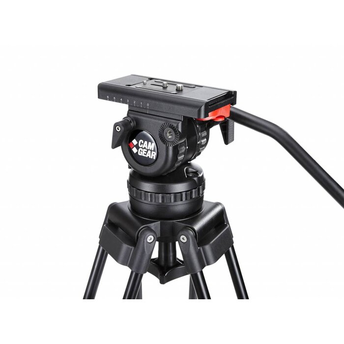 Camgear Camgear V10 Carbon Fiber Tripod System met Mid-level Spreader