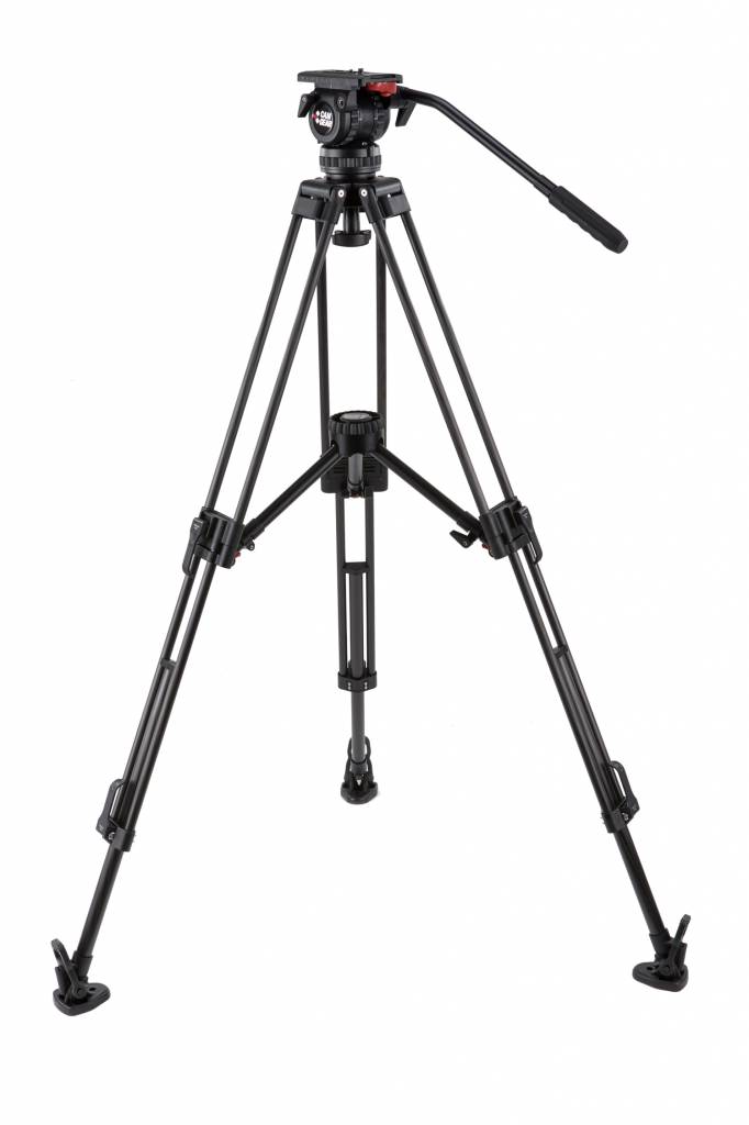 Camgear Camgear DV6P Carbon Fiber Tripod System met Mid-level Spreader