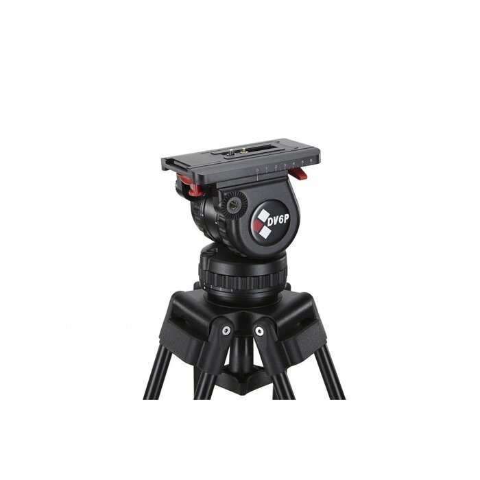 Camgear Camgear DV6P Carbon Fiber Tripod System with Mid-level Spreader