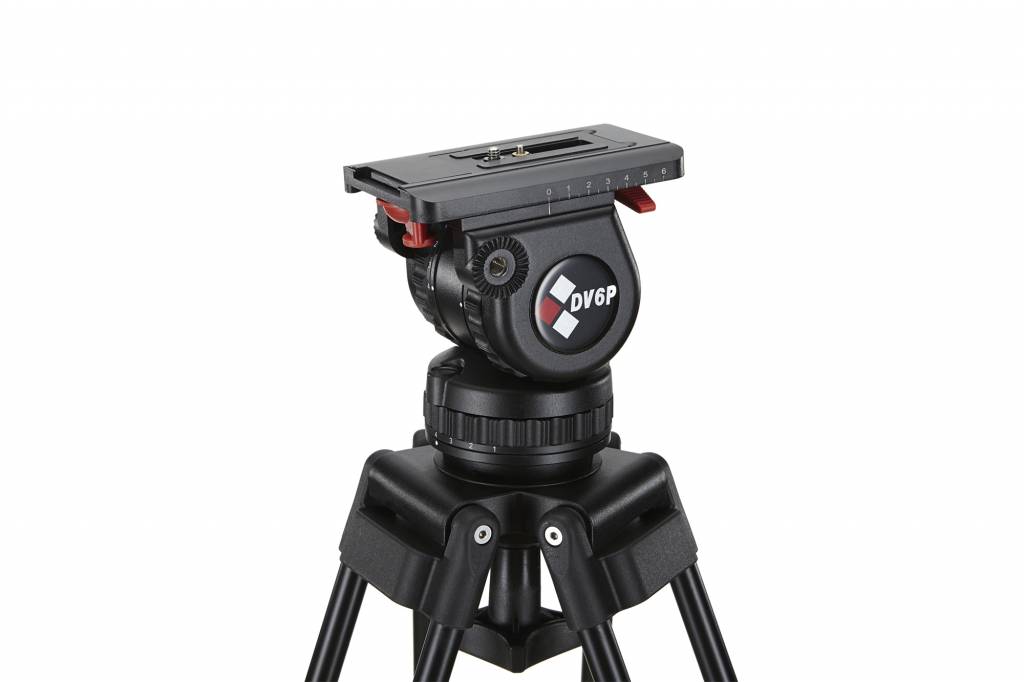 Camgear Camgear DV6P Carbon Fiber Tripod System met Mid-level Spreader
