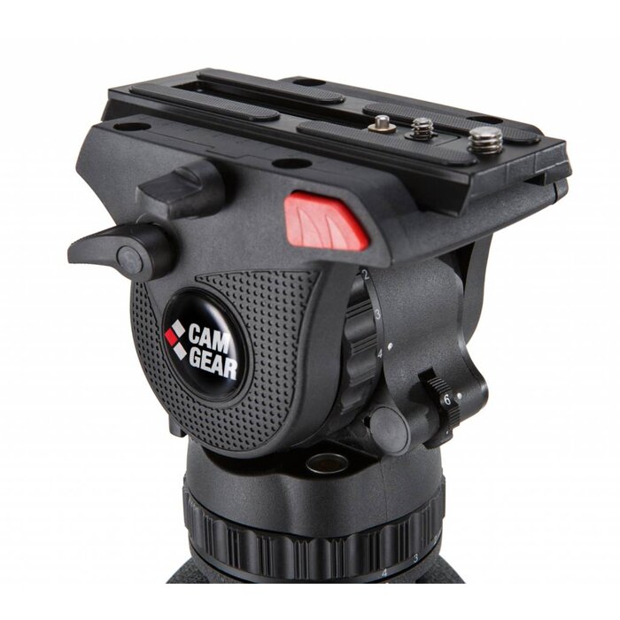 Camgear Camgear Mark 4 Aluminium Tripod System 75mm met Mid-level Spreader