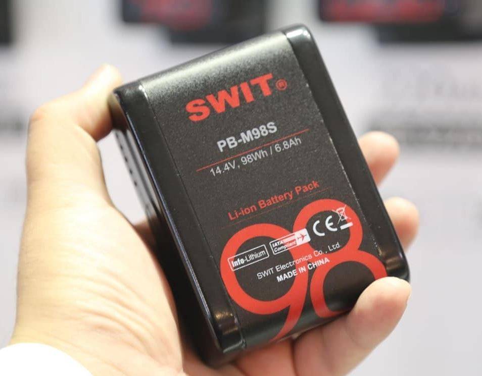 SWIT PB-M98S 98WH Pocket V-mount Battery - videoholland.nl