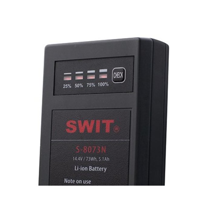 Swit SWIT - S-8073N 73Wh, 5,5A, 66W, Li-ion NP-1 IATA Battery, 2x D-tap out