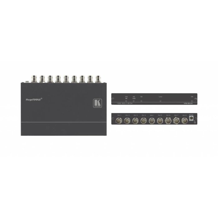 Kramer KRAMER - VM-8UX 1:8 4K 12G SDI DA