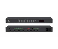 Kramer KRAMER - VS-44UHDA 4x4 4K60 4:2:0 HDMI Matrix Switcher with Audio Embedding/De–embedding