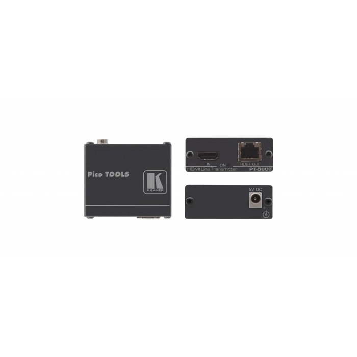 Kramer KRAMER - PT-580T 4K60 4:2:0 HDMI HDCP 2.2 Compact Transmitter over Long–Reach HDBaseT