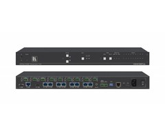 Kramer KRAMER - VM-218DTxr 2x1:8 4K60 4:2:0 HDMI & Extended–Reach HDBaseT with Ethernet, RS–232, IR & Stereo Audio Switchable DA