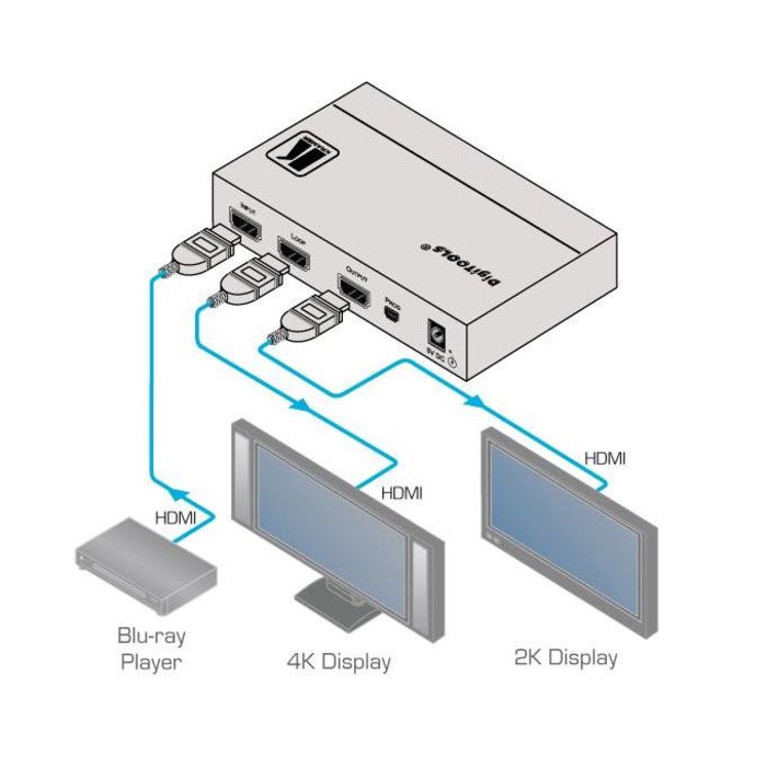Kramer KRAMER - VP-510 4K to 2K Down–Converter