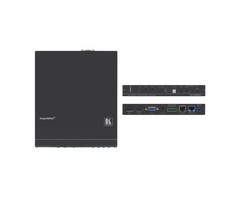 Kramer KRAMER - VP-428H2 DisplayPort, HDMI & VGA Auto Switcher/Scaler and PoE Provider over HDBaseT with 4K60 4:4:4 HDCP 2.2 Input Support